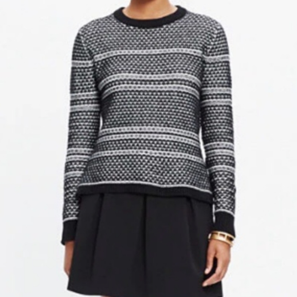 Madewell Fineprint‎ Geometric Sweater